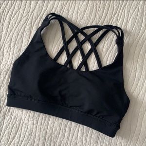 LuluLemon Black Sports Bra